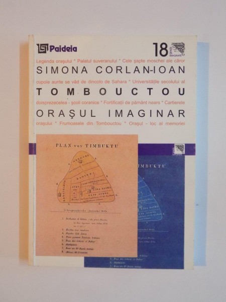 TOMBOUCTOU , ORASUL IMAGINAR de SIMONA CORLAN IOAN , 2002