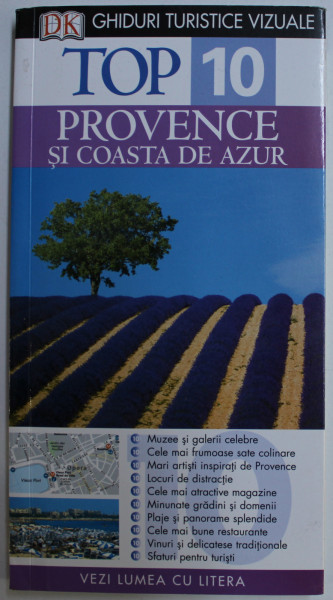 TOP 10 - PROVENCE SI COASTA DE AZUR de ROBIN GAULDIE , ANTHONY PEREGRINE , 2011