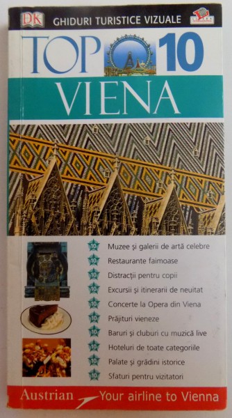 TOP 10 VIENA , GHIDURI TURISTICE VIZUALE , 2005