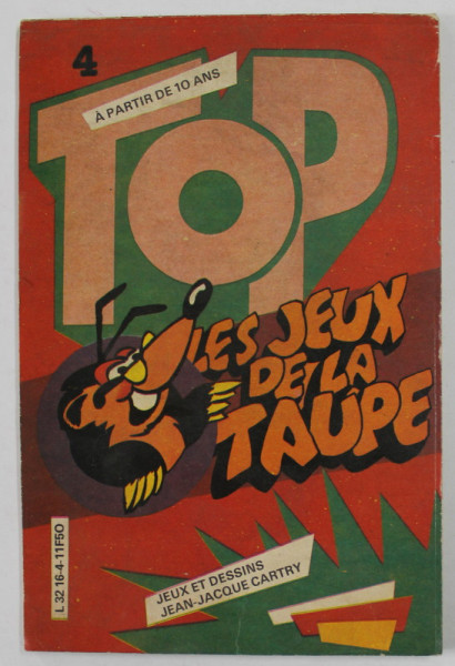 TOP LE JEUX DE LA TAUPE No. 4 , ANII '70
