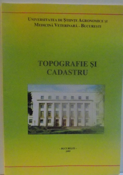 TOPOGRAFIE SI CADASTRU, 2005