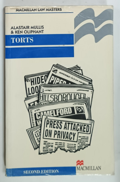 TORTS by ALISTAIR MULLIS and KEN OLIP105HANT , 1997