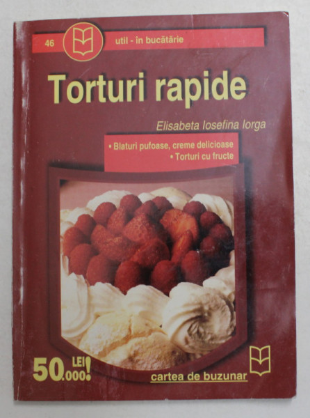 TORTURI RAPIDE de ELISABETA IOSEFINA IORGA , ANII '2000