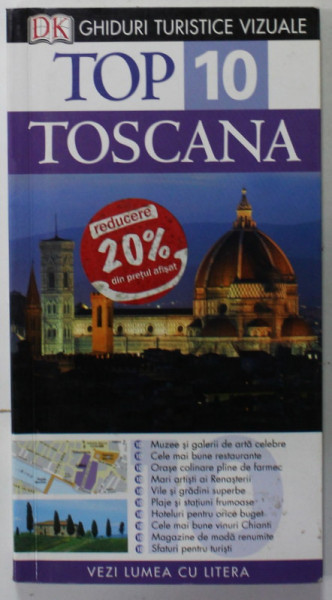 TOSCANA de REID BRAMBLETT  , TOP 10 , SERIA '' GHIDURI TURISTICE VIZUALE ''  , 2011