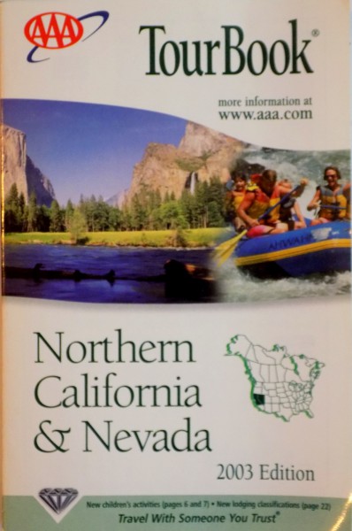 TOURBOOK. NORTHERN CALIFORNIA & NEVADA  2003