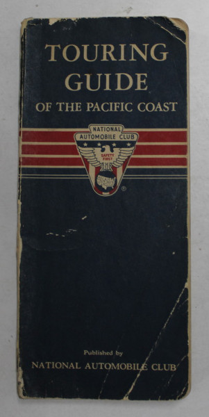 TOURING GUIDE OF THE PACIFIC COAST , 1963