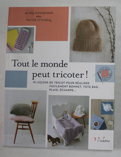 TOUT LE MONDE PEUT TRICOTER ! 15 LECONS DE TRICOT par ALINA SCHNEIDER ,  2018