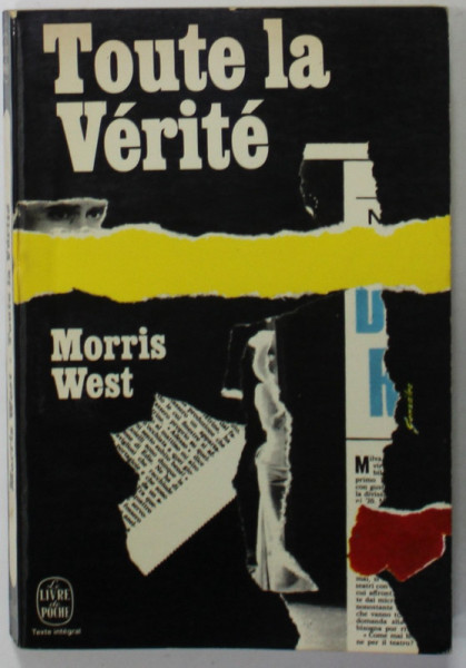 TOUTE LA VERITE par MORRIS WEST , 1966
