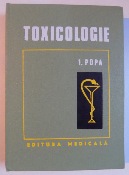TOXICOLOGIE de I. POPA , 1978