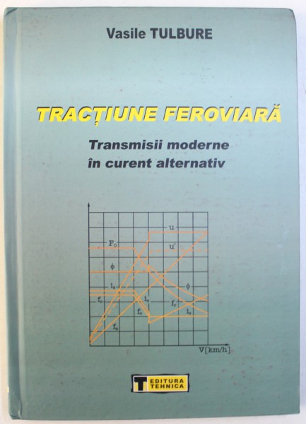 TRACTIUNE FEROVIARA  - TRANSMISII MODERNE IN CURENT ALTERNATIV de VASILE TULBURE , 2004