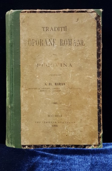 TRADITII POPORANE ROMANESTI DIN BUCOVINA  S.FL. MARIAN 