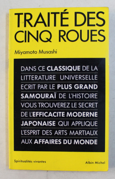TRAITE DES CINQ ROUES par MIYAMOTO MUSASHI , 1983