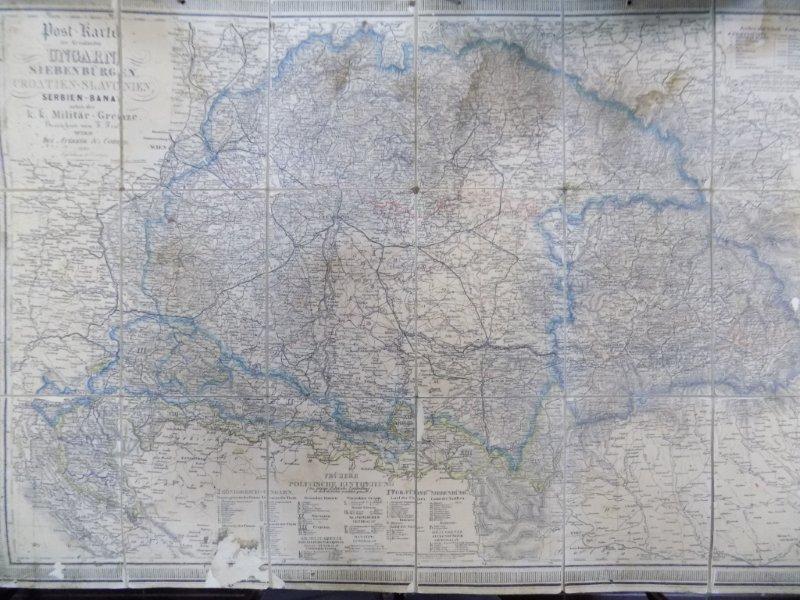 Transilvania - Post Karte Ungarn Siebenburgen, Viena 1860
