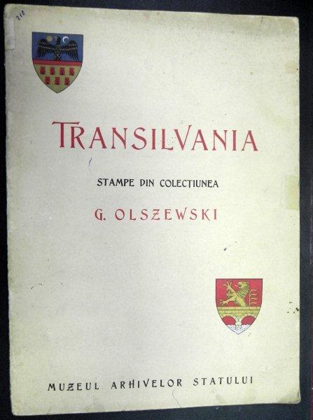 TRANSILVANIA - STAMPE DIN COLECTIUNEA  - G. OLSZEWSKI