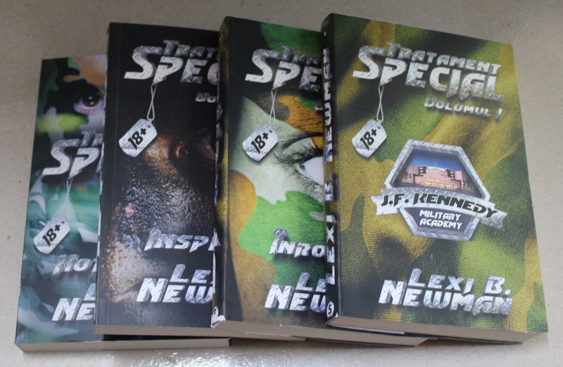 TRATAMENT SPECIAL de LEXI B. NEWMAN , VOLUMELE I - IV , 2021 , 18 + !