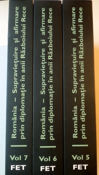 TREI DECENII DE RELATII ROMANO-AMERICANE 1955-1985, VOL 5-7 de NICOLAE ECOBESCU (COORDONATOR)  2015