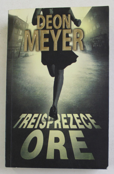 TREISPREZECE ORE de DEON MEYER , 2011 * PREZINTA HALOURI DE APA