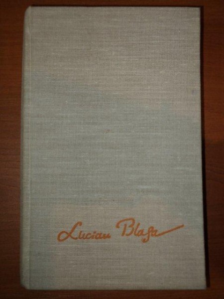 TRILOGIA CUNOASTERII -LUCIAN BLAGA 1983  vol 8
