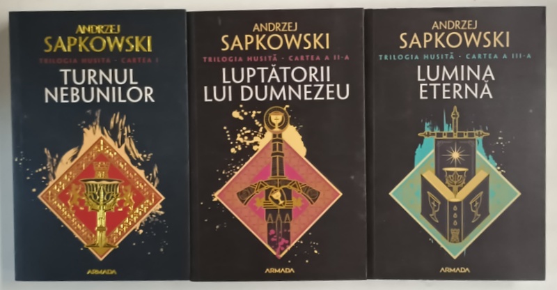 TRILOGIA HUSITA , CARTILE I - III de ANDRZEJ SAPKOWSKI , 2022
