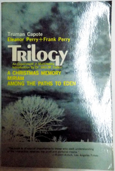 TRILOGY , AN EXPERIMENT IN MULTIMEDIA , A CHRISTMAS MEMORY MIRIAM AMONG THE PATHS TO EDEN by TRUMAN CAPOTE...FRANK PERRY , 1969