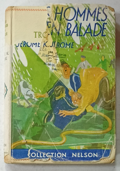 TROIS HOMMES EN BALADE par JEROME K. JEROME , 1954