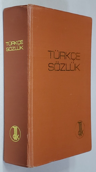 TURKCE SOZLUK - DICTIONAR TURC , EDITIA A SASEA , 1974