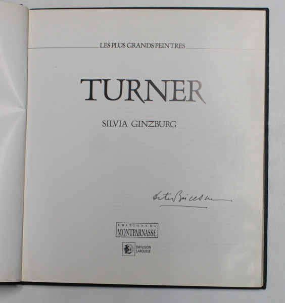 TURNER par SILVIA GINZBURG , 1990