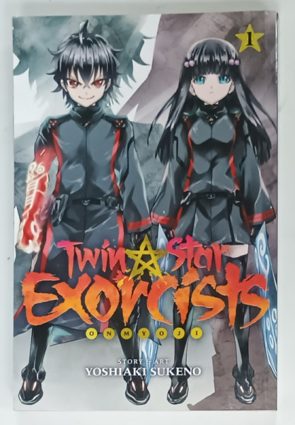 TWIN STAR EXORCISTS,  story and art by YOSHIAKI SUKENO ,no. 1 , BENZI DESENATE , 2015