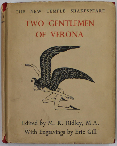 TWO GENTLEMEN OF VERONA  by WILLIAM SHAKESPEARE , with engravings by ERIC GILL , 1935