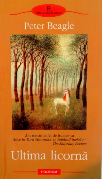ULTIMA LICORNA de PETER BEAGLE, 2004