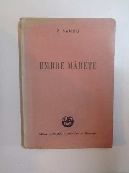 UMBRE MARETE de Z. SANDU  1943