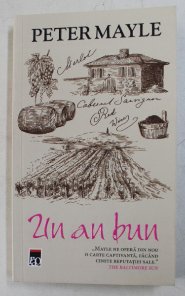 UN AN BUN , roman de PETER MAYLE , 2015