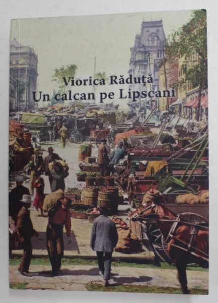 UN CALCAN PE LIPSCANI - roman de VIORICA RADUTA , LIPSA PAGINA DE GARDA , MICI SUBLINIERI CU CREIONUL *