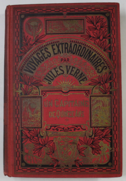 UN CAPITAINE DE QUINZE ANS par JULES VERNE , dessins par H. MEYER , gravures par CH. BARBANT , 1923