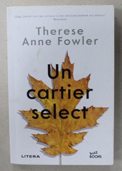 UN CARTIER SELECT de THERESE ANNE FOWLER , 2020
