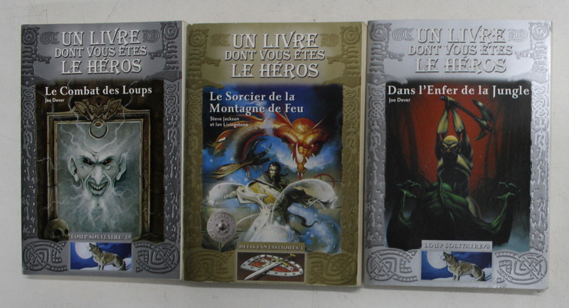 UN LIVRE DONT VOUS ETES LE HEROS , VOLUMES  I - III , 2002