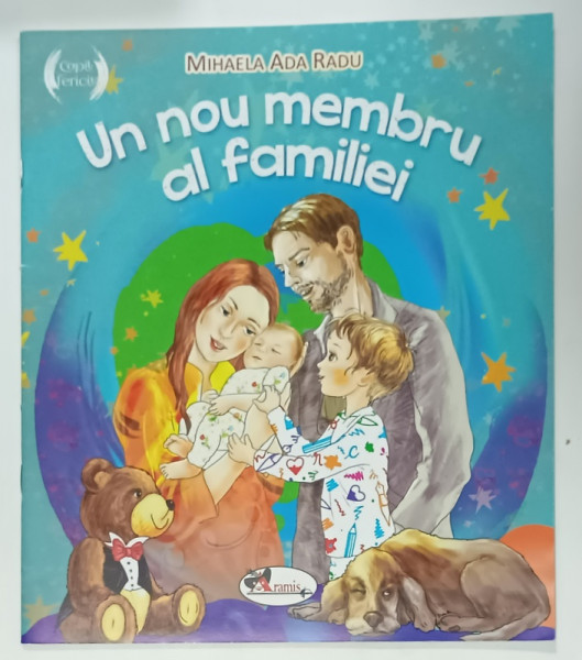 UN NOU MEMBRU AL FAMILIEI de MIHAELA ADA RADU , desene de VICTORIA ARGINT , 2020