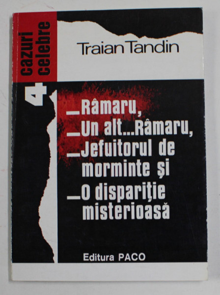 UN NOU RIMARU de TRAIAN TANDIN , ANII '90 , DEDICATIE *