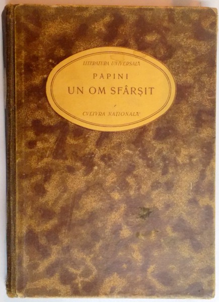 giovanni papini un om sfarsit