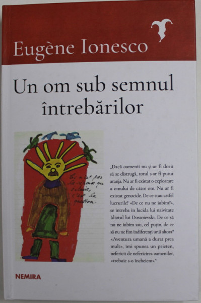 UN OM SUB SEMNUL INTREBARII de EUGENE IONESCO , 2022 , COPERTA CARTONATA