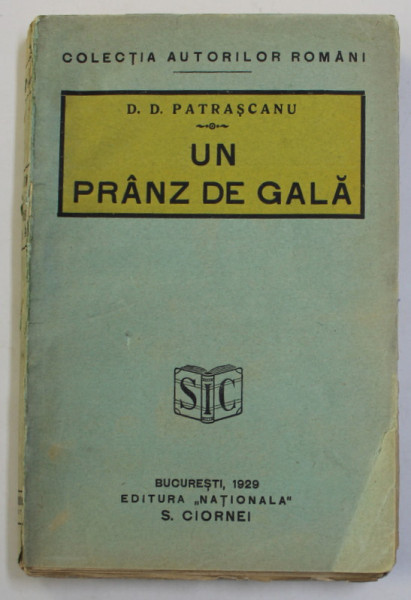 UN PRANZ DE GALA de D.D. PATRSCANU , 1929