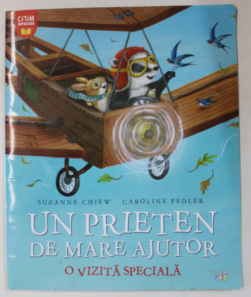 UN PRIETEN DE MARE AJUTOR , O VIZITA SPECIALA de SUZANNE CHIEW , ilustratii de CAROLINE FEDLER , 2024 , PREZINTA HALOURI DE APA *