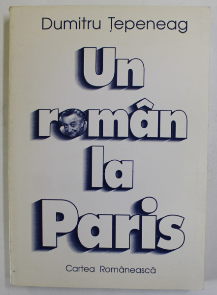 UN ROMAN LA PARIS de DUMITRU TEPENEAG , PAGINI DE JURNAL 1970 - 1978, APARUTA  1997