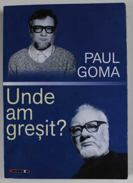 UNDE AM GRESIT de PAUL GOMA , 2019
