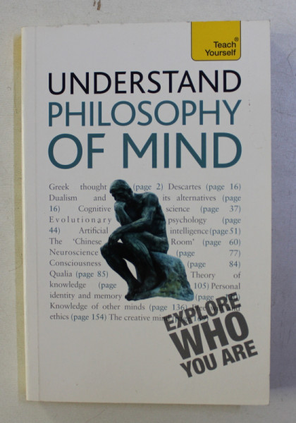 UNDERSTAND PHILOSOPHY OF MIND by MEL THOMPSON , 2012