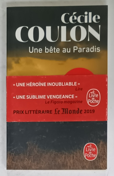 UNE BETE AU PARADIS par CECILE COULON , 2021