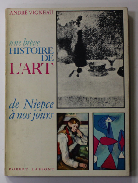 UNE BREVE HISTOIRE DE L 'ART - DE NIEPCE  A NOS JOURS par ANDRE VIGNEAU , 1963