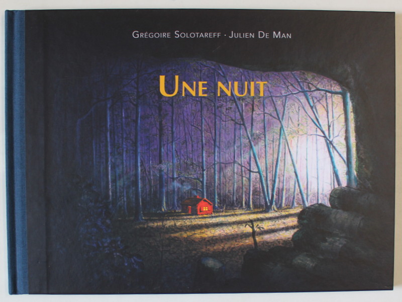 UNE NUIT , texte de GREGOIRE SOLOTAREFF , illustrations de JULIEN DE MAN , 2022