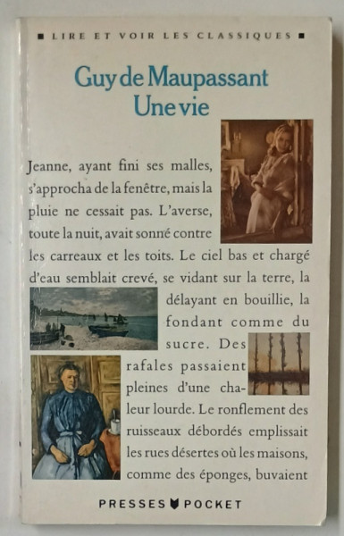 UNE VIE par GUY de MAUPASSANT , 1990