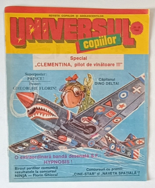 UNIVERSUL COPIILOR , REVISTA SAPTAMANALA ILUSTRATA , NR. 19-20 , 1992